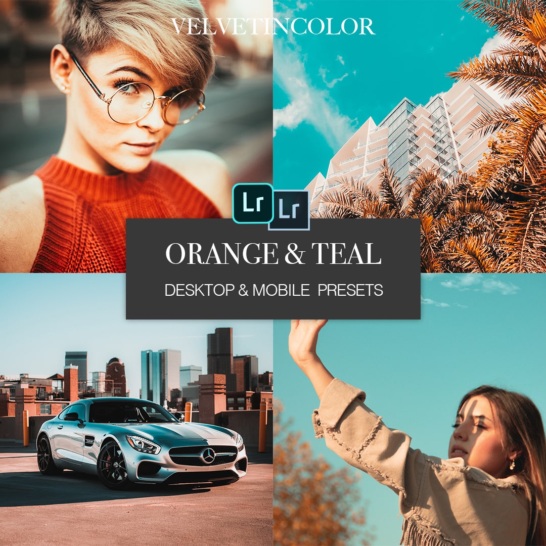 Orange and Teal Preset Collection